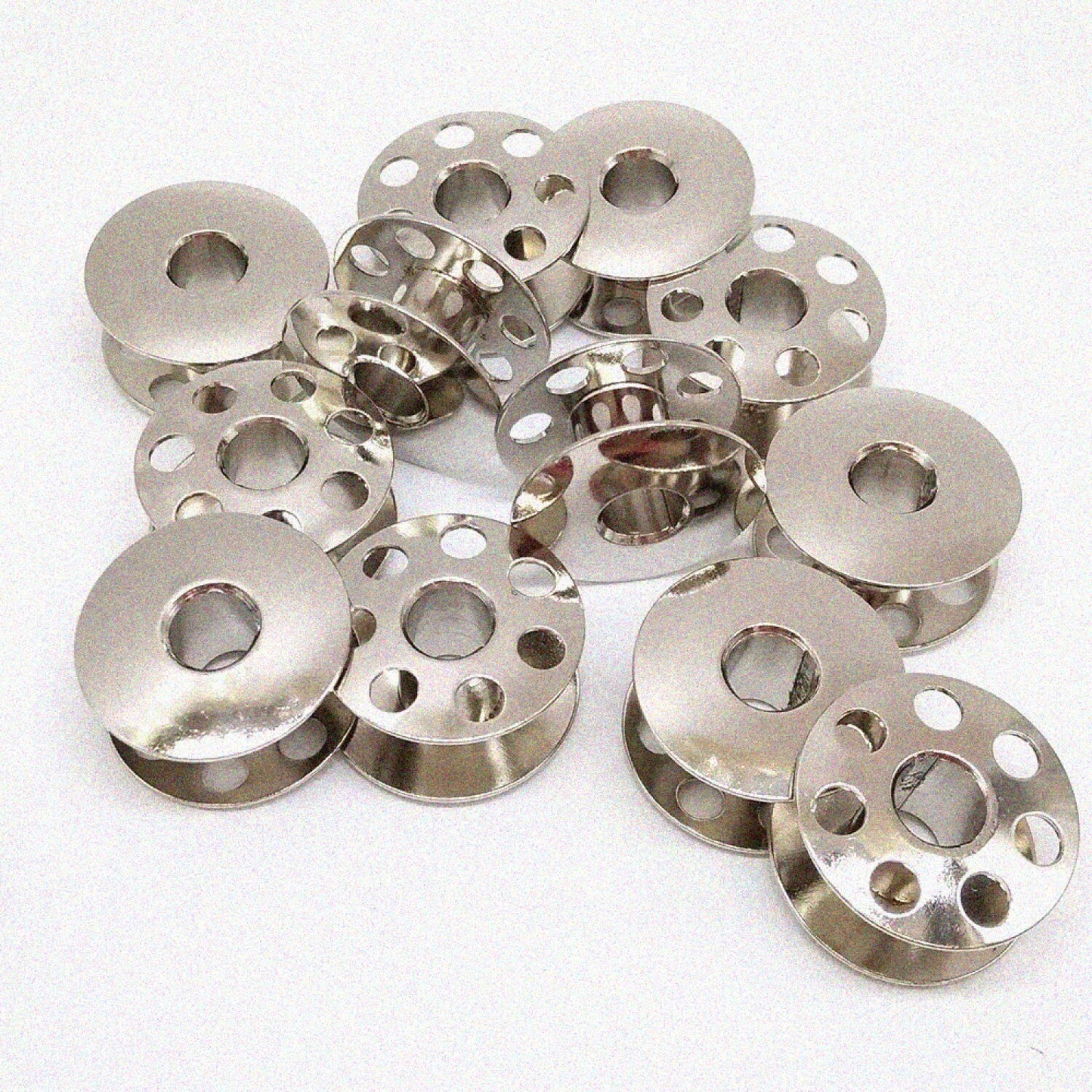 10 Metal Bobbins for Elna and White Sewing Machines
