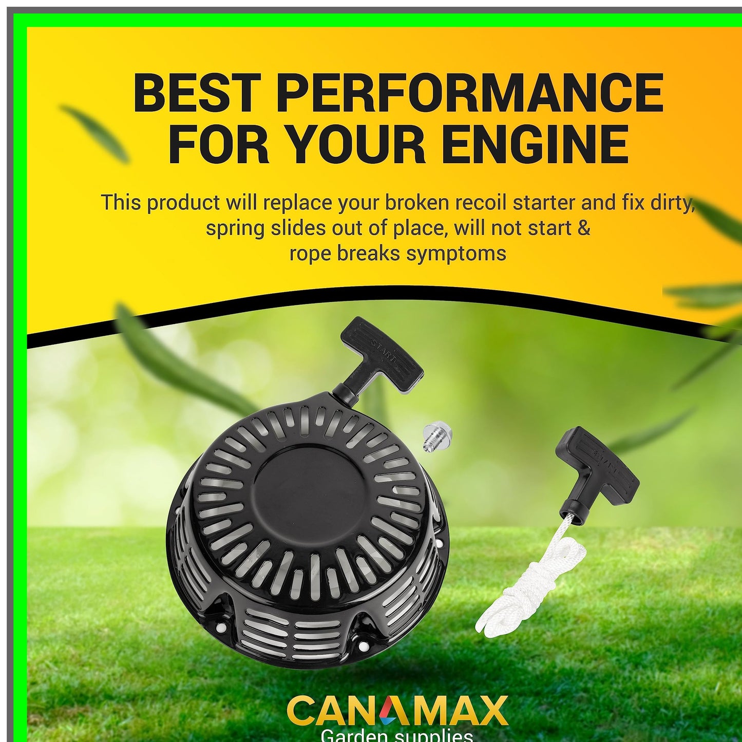 Recoil Pull Starter Assembly for Honda GX240 8hp 9hp and Predator 301cc