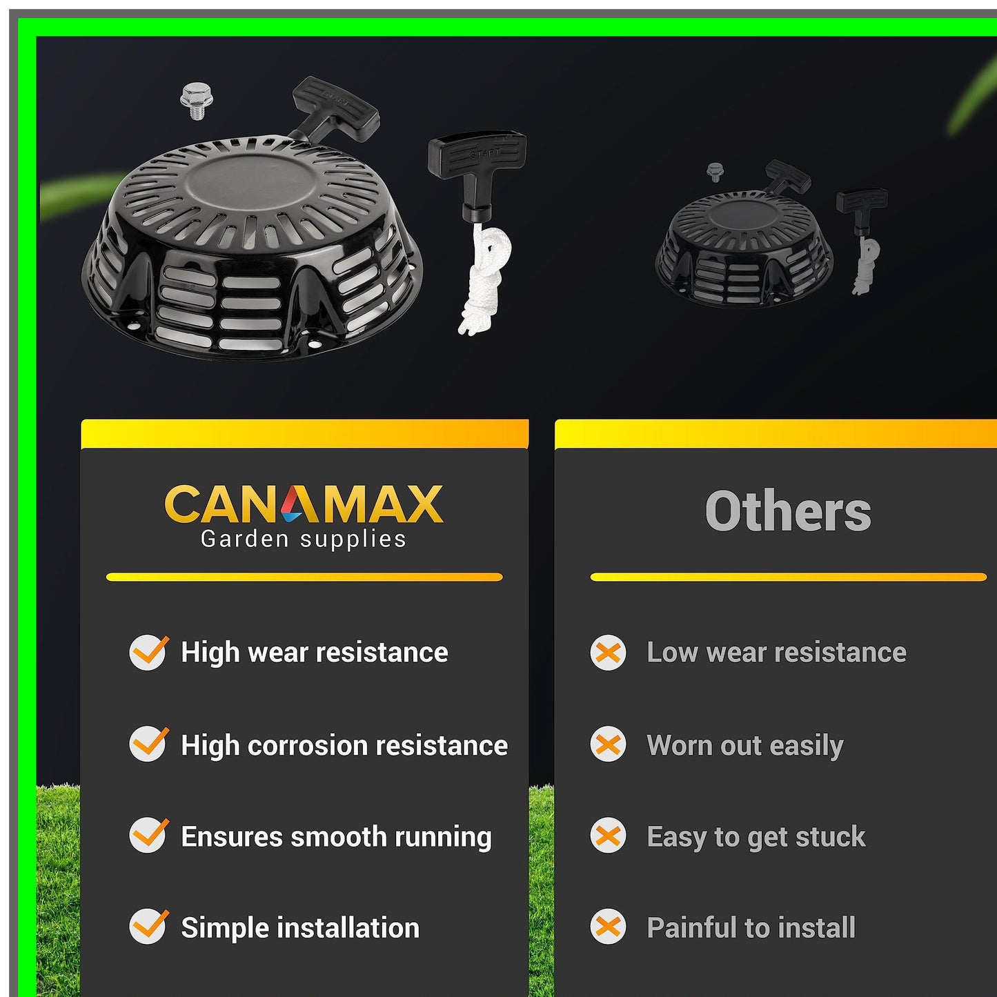 Recoil Pull Starter Assembly for Honda GX240 8hp 9hp and Predator 301cc