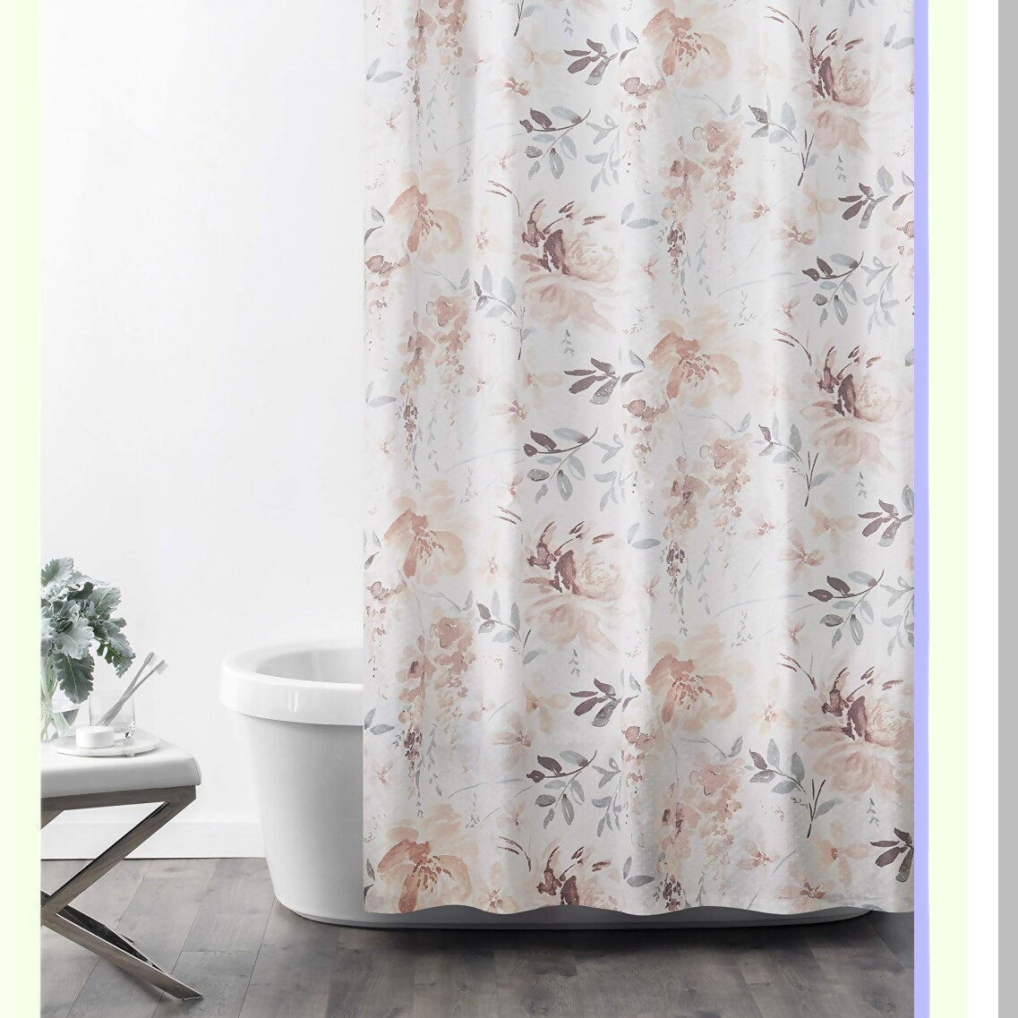 Liana Floral Shower Curtain