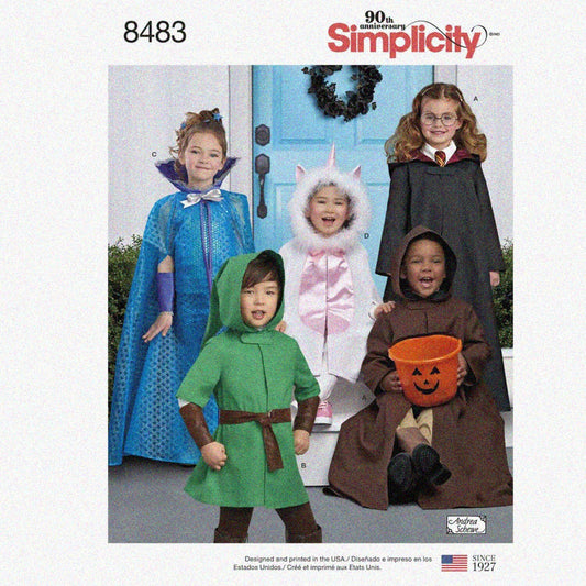Kid's Character Sewing Patterns S-L