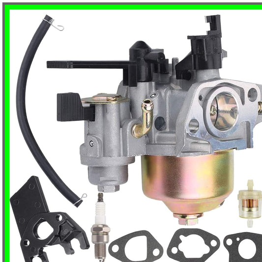 212cc Carburetor Kit for Predator 6.5HP 7HP Engines with Spark Plug and Insulator