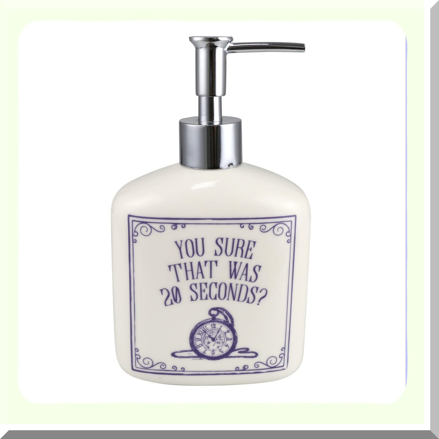 20 Seconds Hand Soap Dispenser 12 oz Multicolor