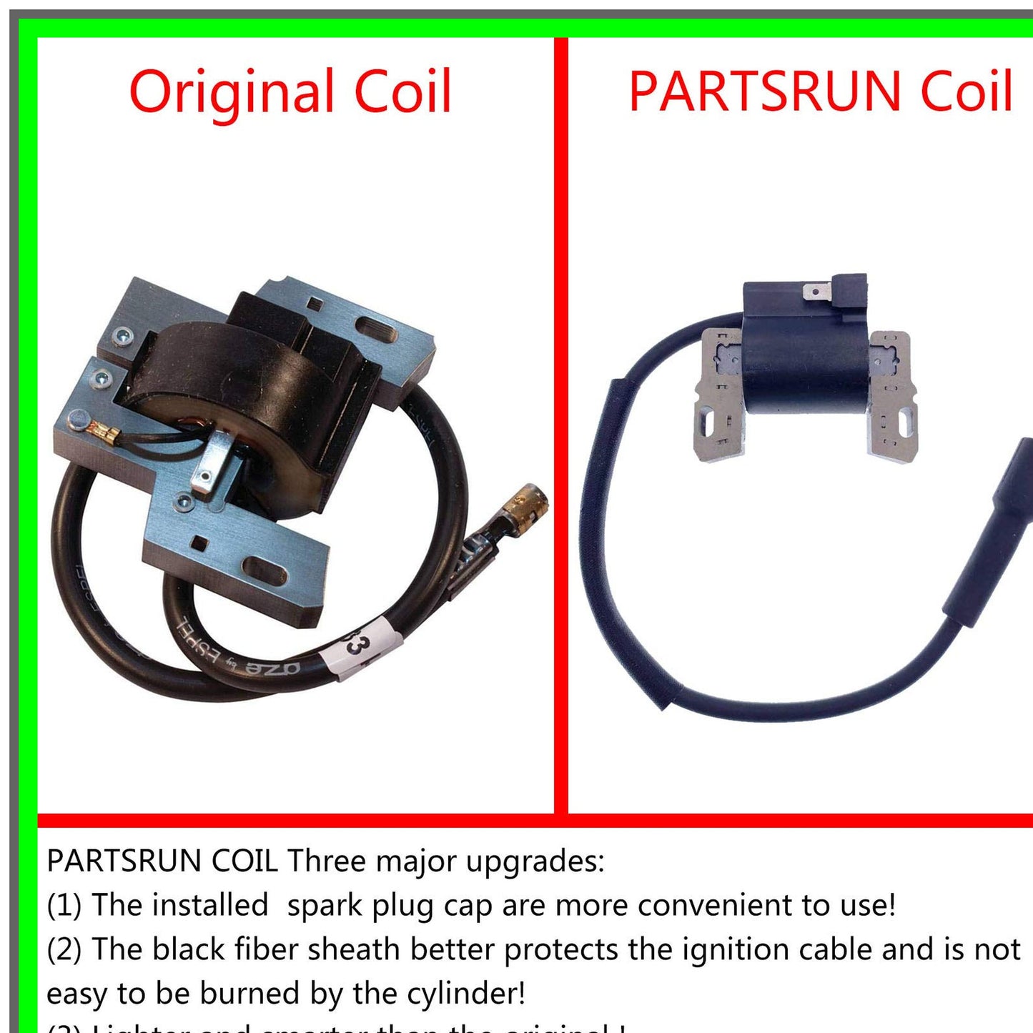 Solid State Ignition Coil Module Replacement for Briggs Stratton Engines