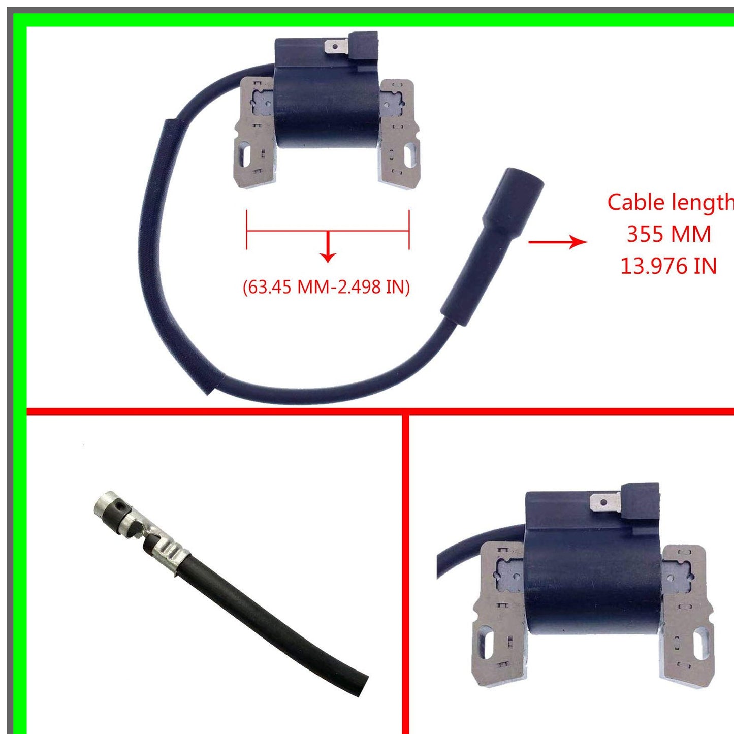 Solid State Ignition Coil Module Replacement for Briggs Stratton Engines