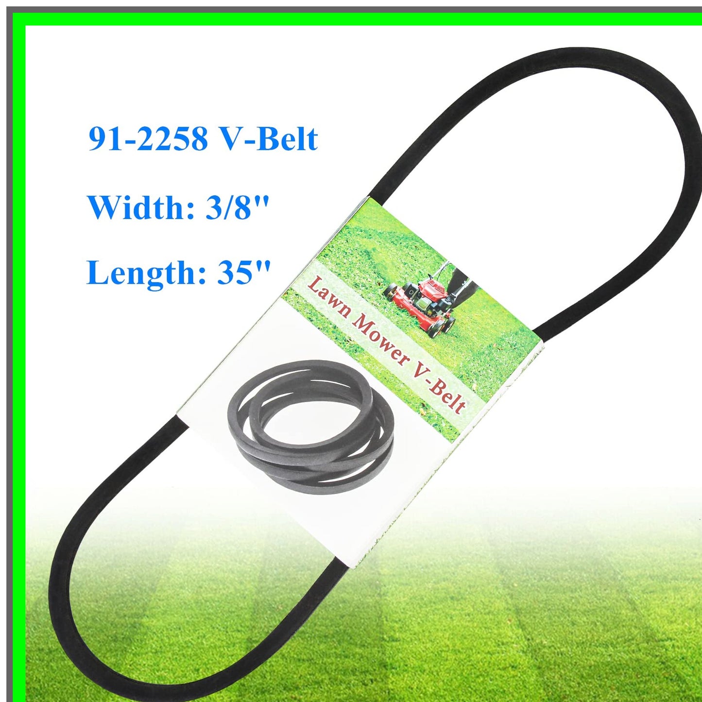 Toro Recycler V-Belt 3/8" x 35" Replacement Drive Belt for Lawn Mowers