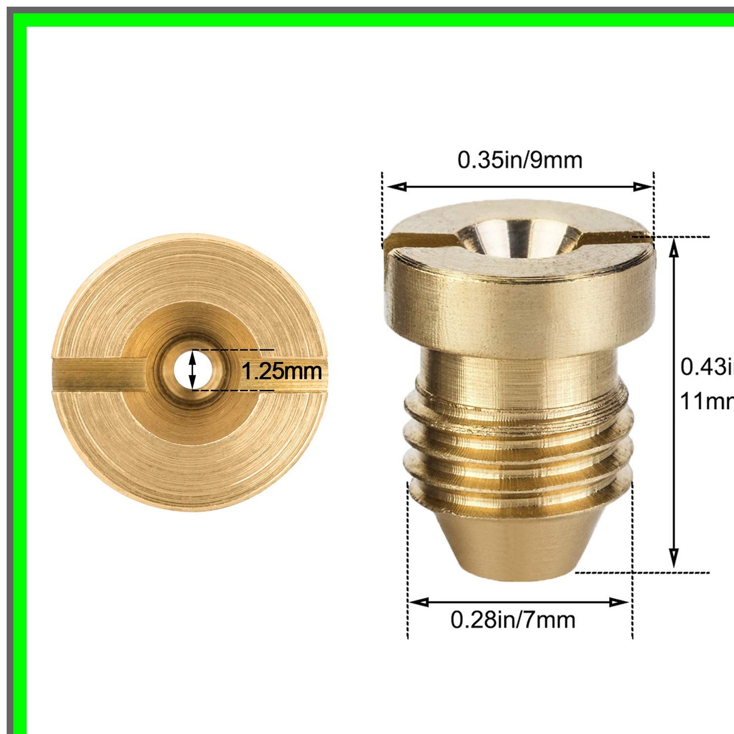 Universal Foam Nozzle Tips 4 Pack for 4000 PSI Snow Foam Lance