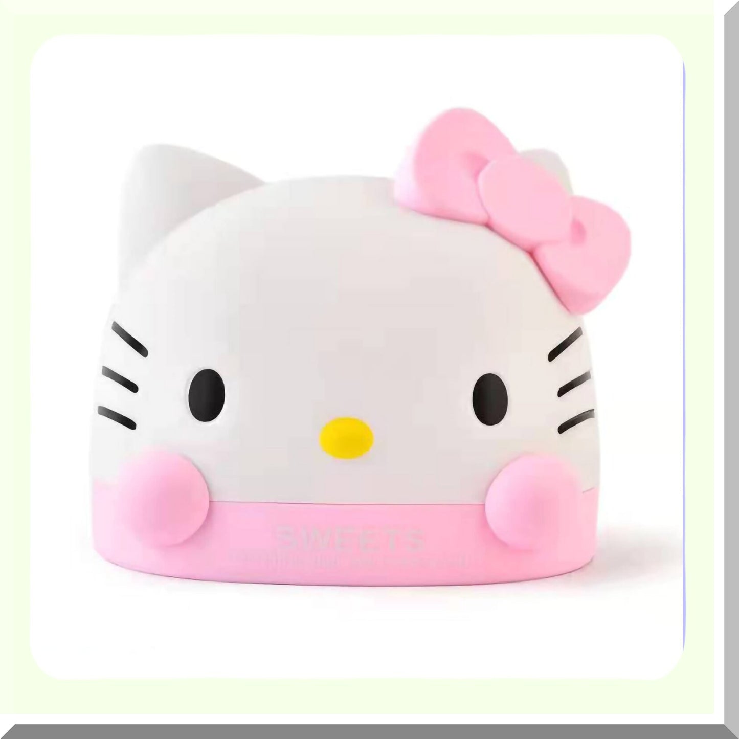 Pink Hello Kitty Tissue Box 6.8 x 6.7 x 6.6
