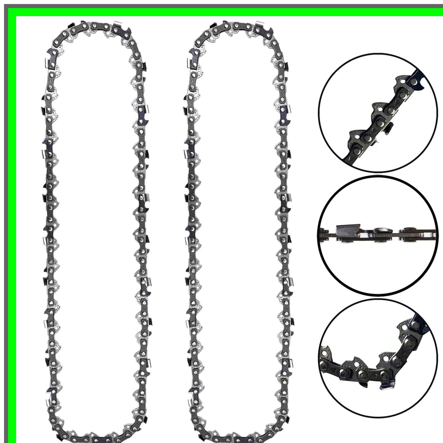 12-Inch Chainsaw Chain Blade Set for DCCS620B DCCS620P1 DCCS620BWPR320B