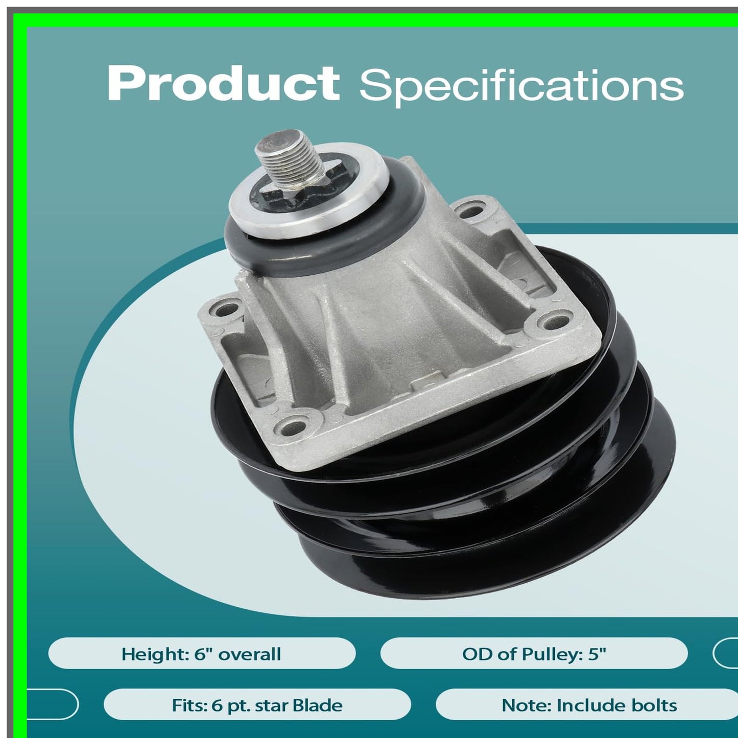 MTD Cub Cadet Troy-BILT Spindle Assembly Replacement Parts 618-0241 918-0241