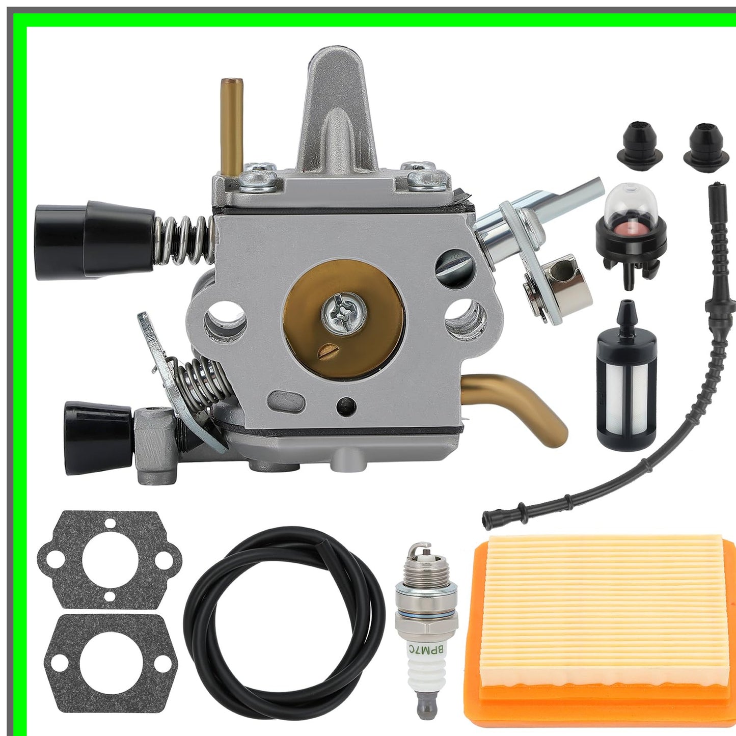 Efficient Carburetor Replacement for Sthil FS120 FS200 FS250 Trimmers