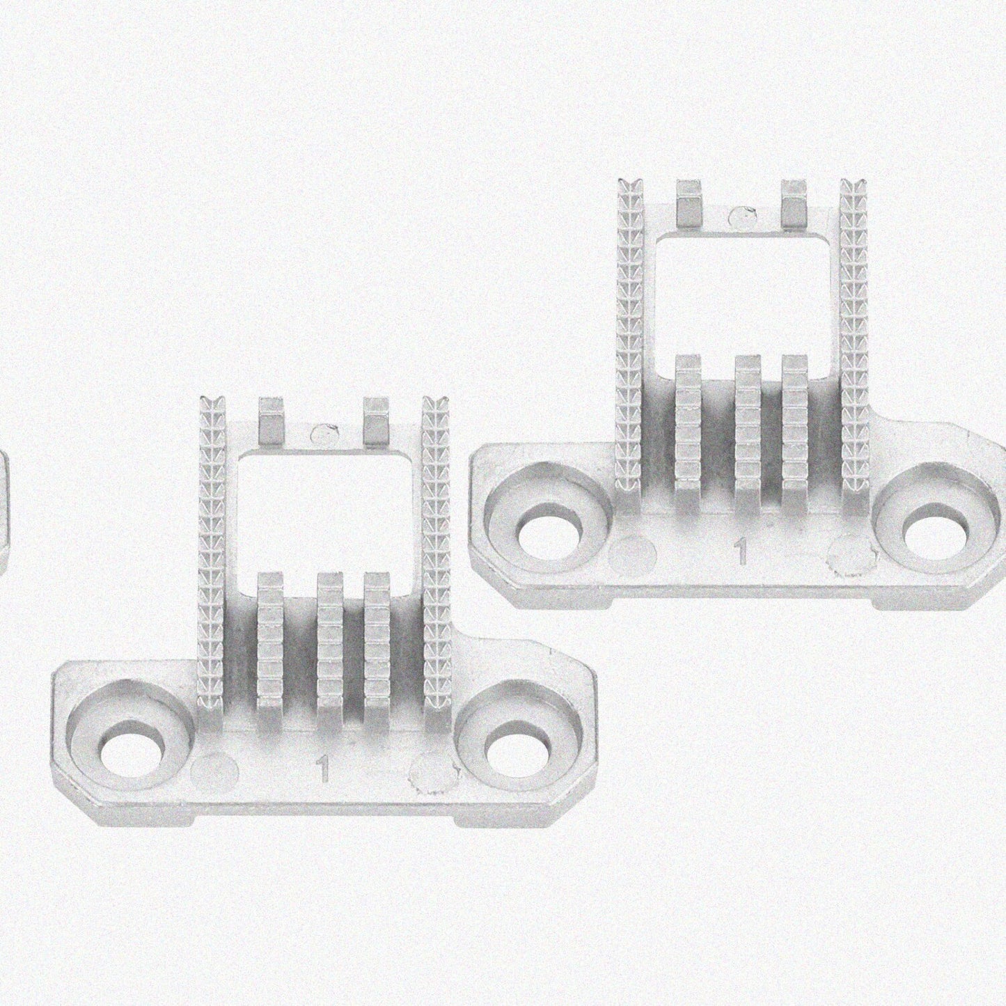 2PCS Heavy Duty Metal Sewing Feed Dog for Household Machines