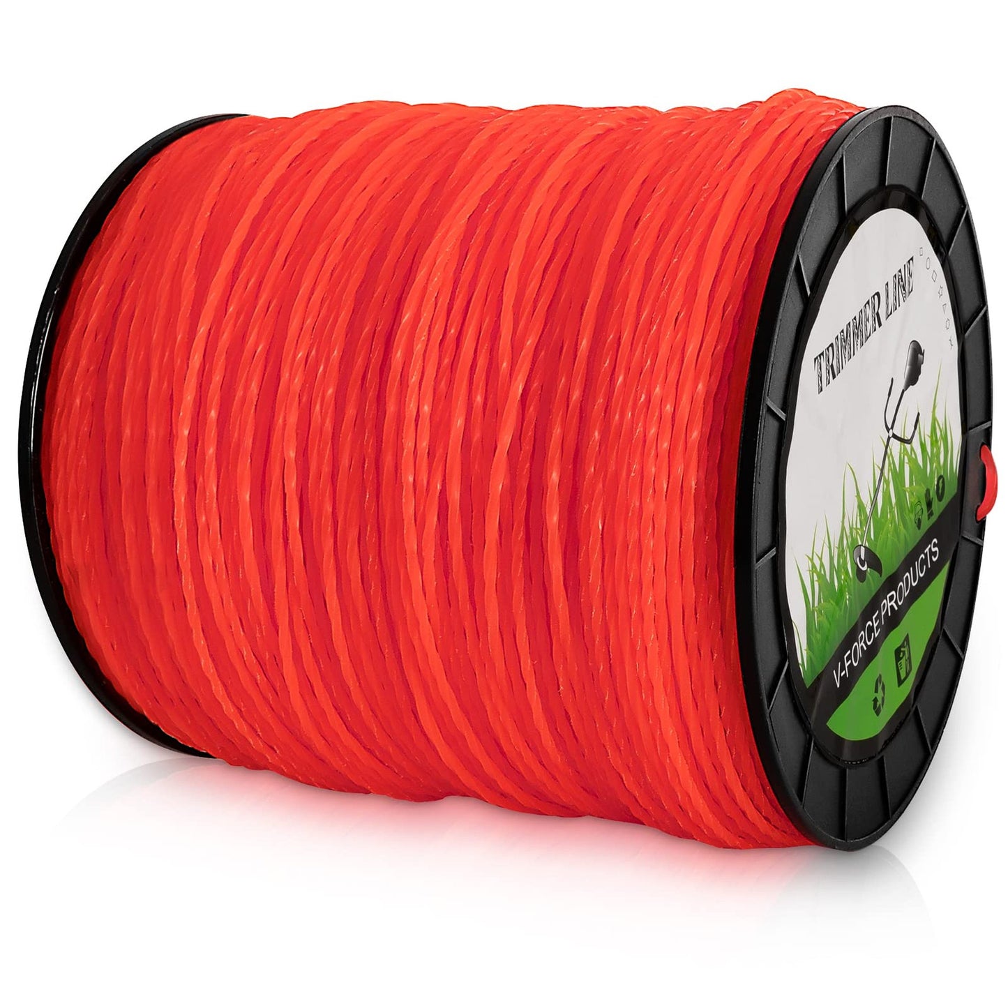 Heavy-Duty Twisted String Trimmer Line 095-Inch 5lb Spool for All Trimmers