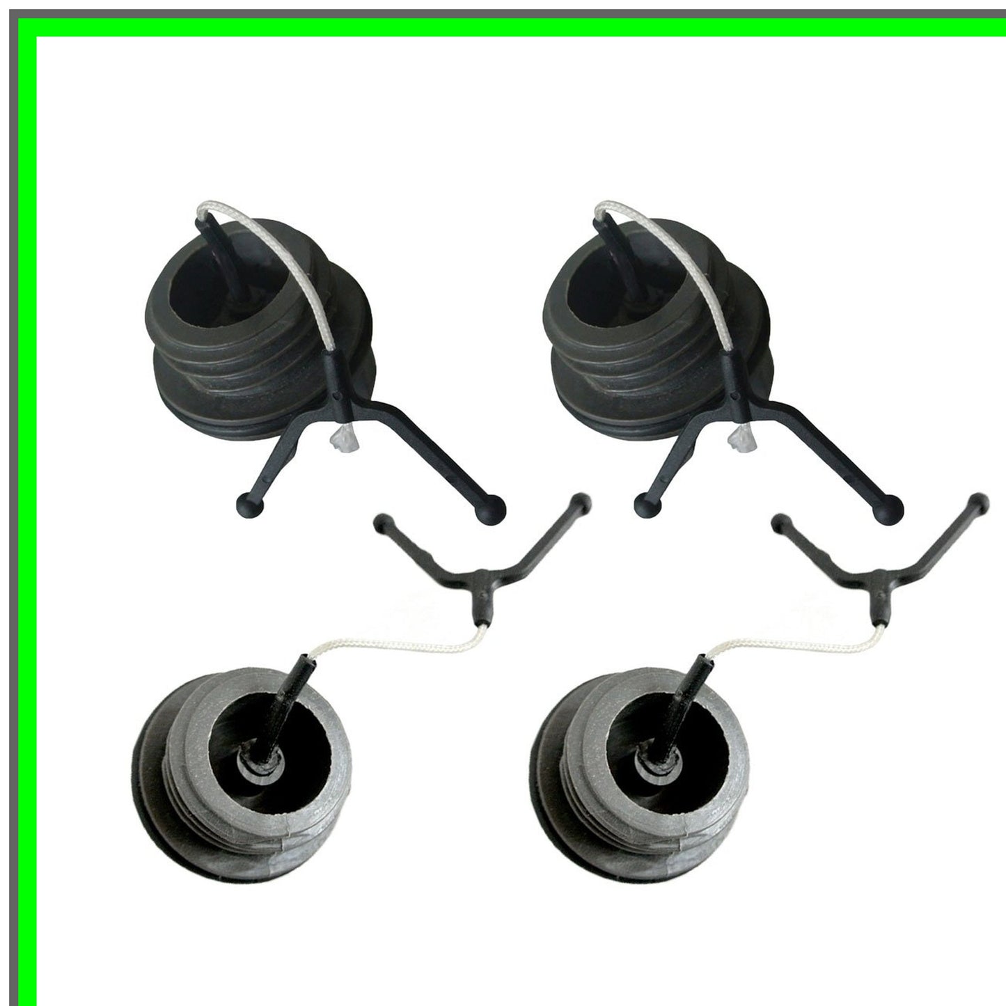Gas Fuel Oil Cap Set for Husqvarna Chainsaw Models 36 41 51 55 136 137 262