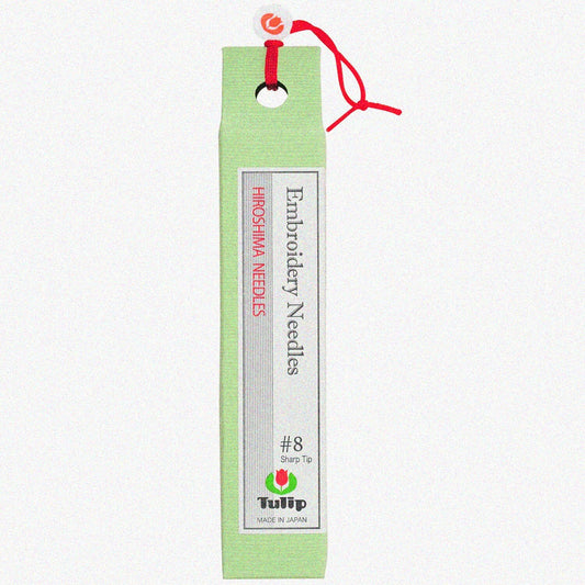 Tulip Embroidery Needles Size 8 8-Pack