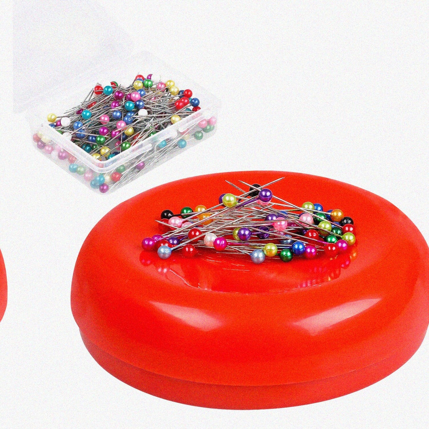 Magnetic Pin Cushion with 200 Sewing Pins