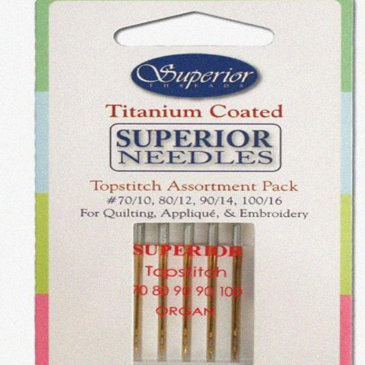 Topstitch Sewing and Quilting Needles Assortment Set