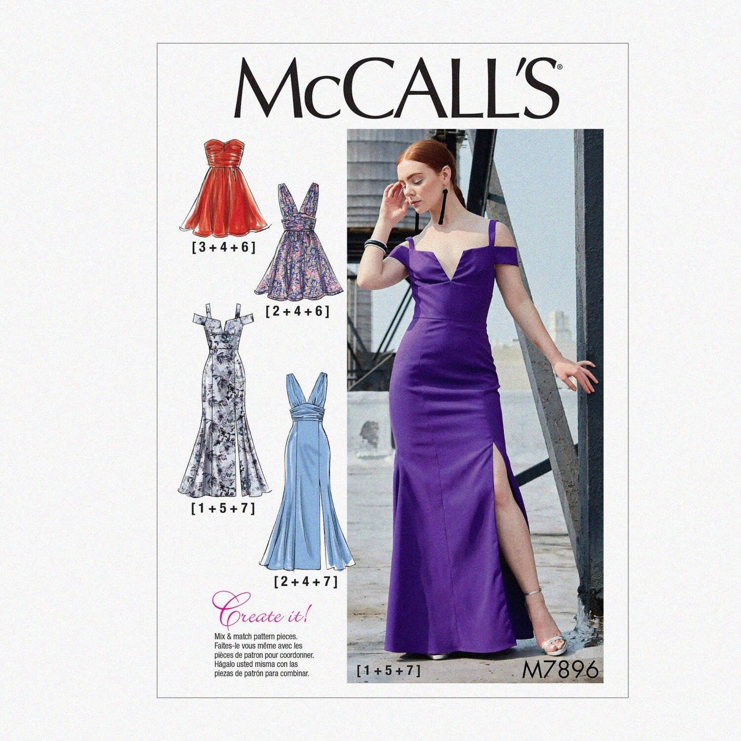 Create It Women's Evening Dress Sewing Kit, Sizes 14-22