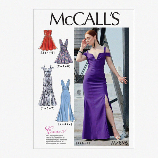 It Women's Evening Dress Sewing Kit Sizes 14-22