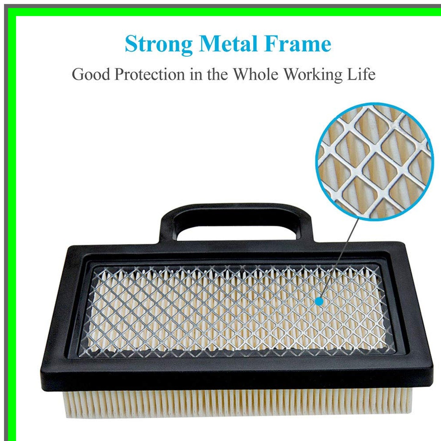 Dual Air Filter Set for Briggs Stratton Intek V-Twin Lawn Mowers