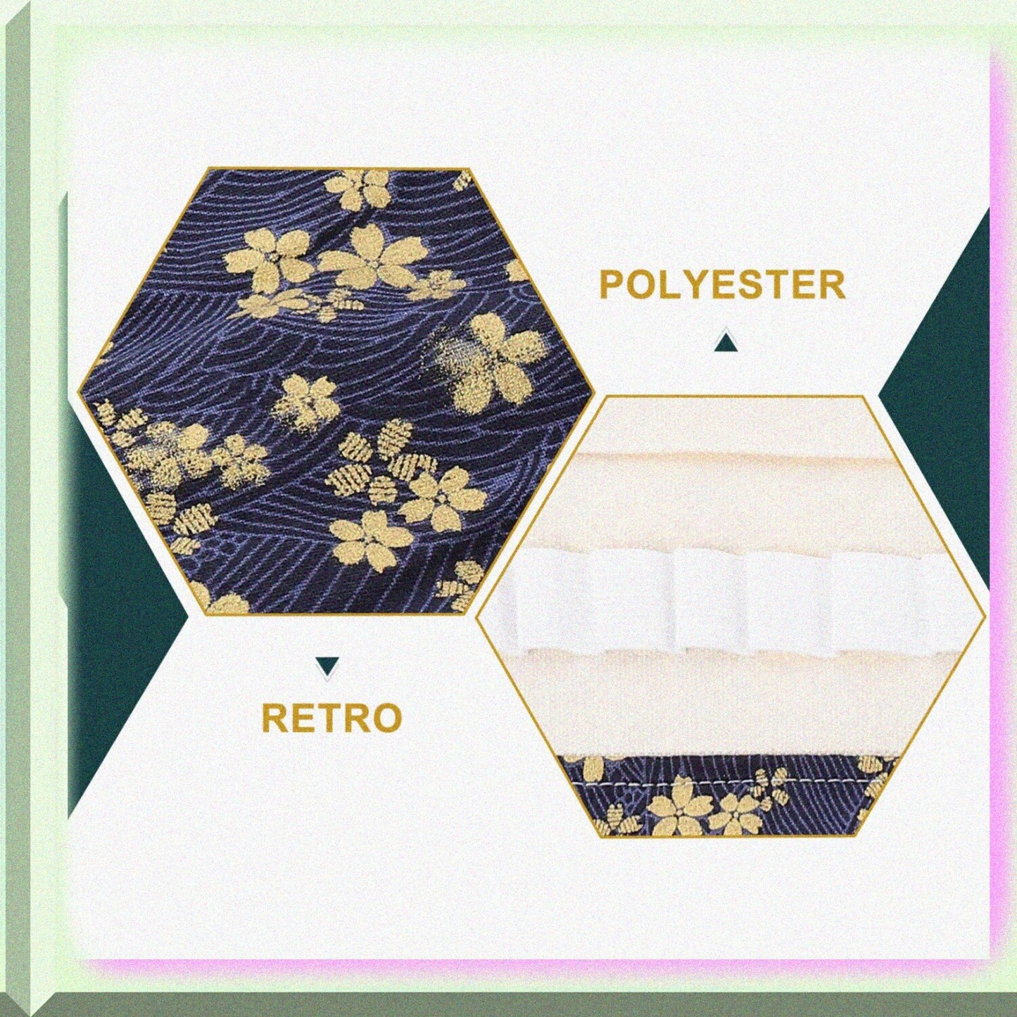 Crochet Hook Case Navy 15cm Folding Organizer