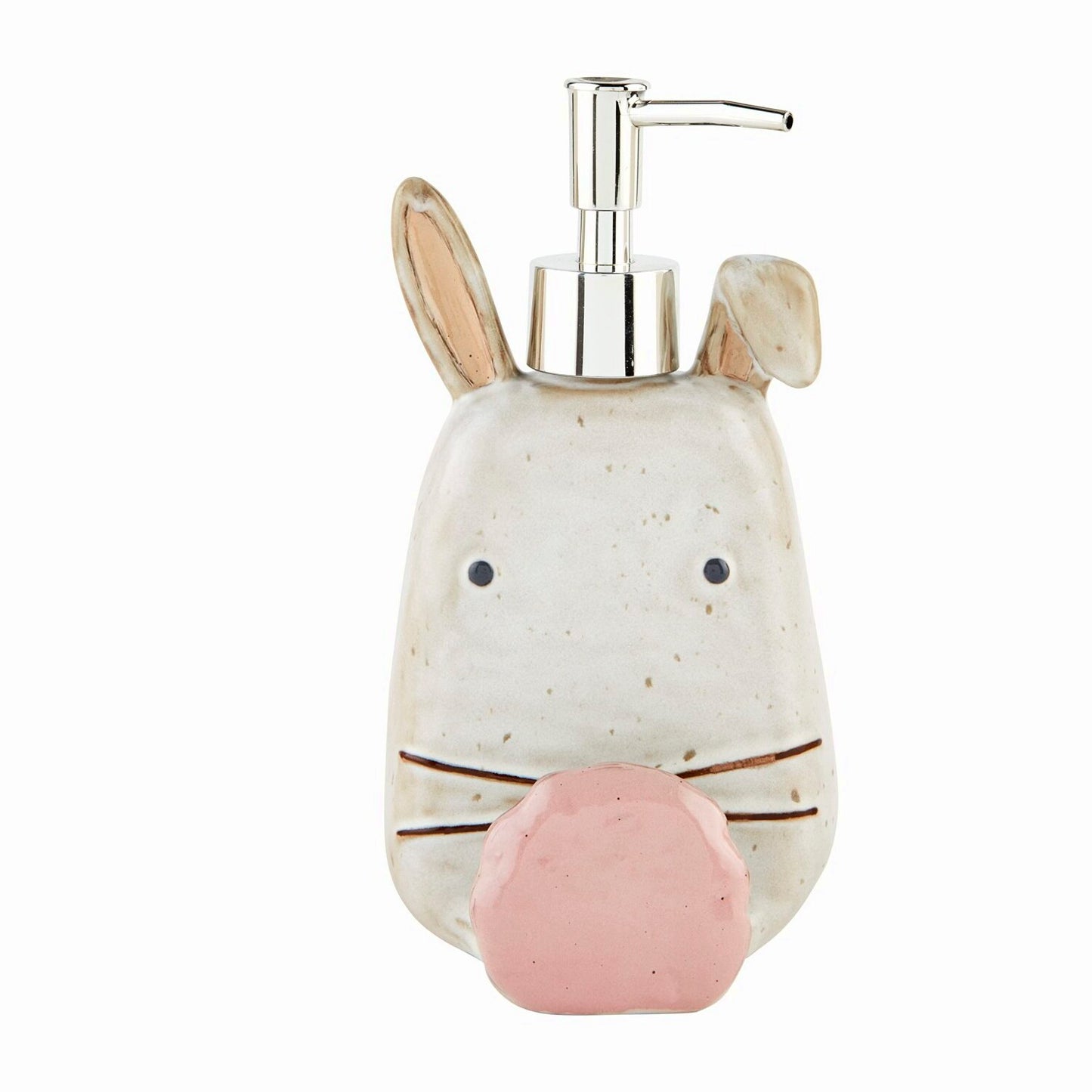 Bunny Soap Pump Holder Multi 6.5" x 4"