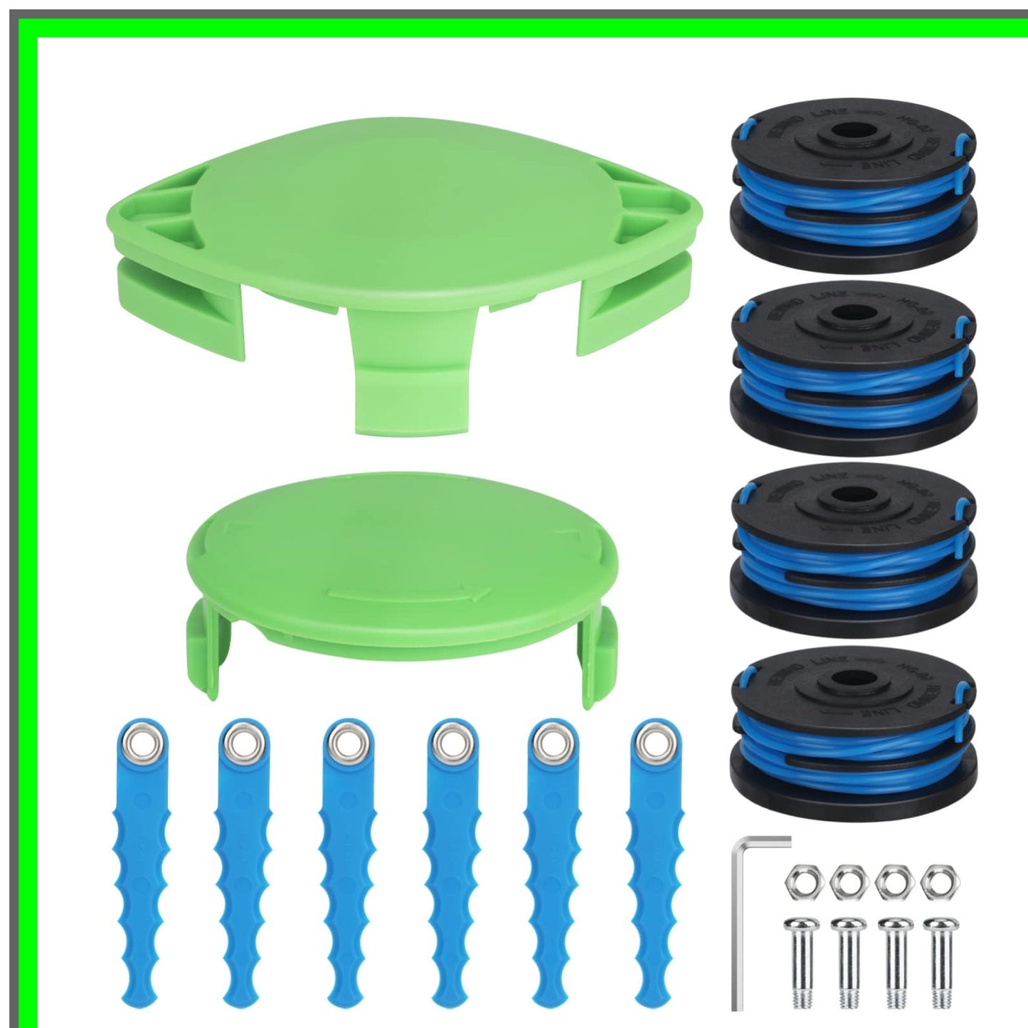 Trimmer Blade Replacement Spool 27ft 0.065 inch for Greenworks Electric Trimmers