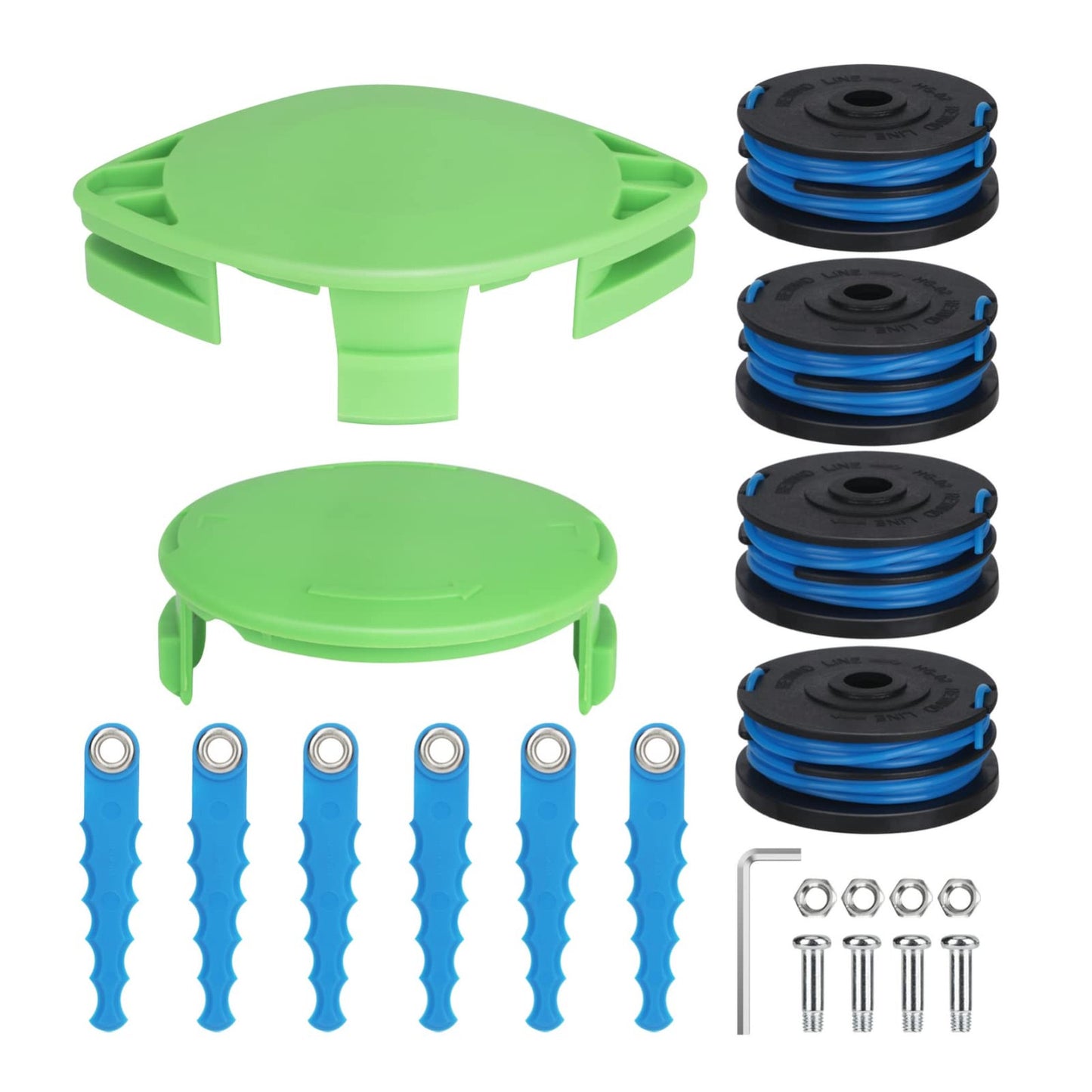 Trimmer Blade Replacement Spool 27ft 0.065 inch for Greenworks Electric Trimmers