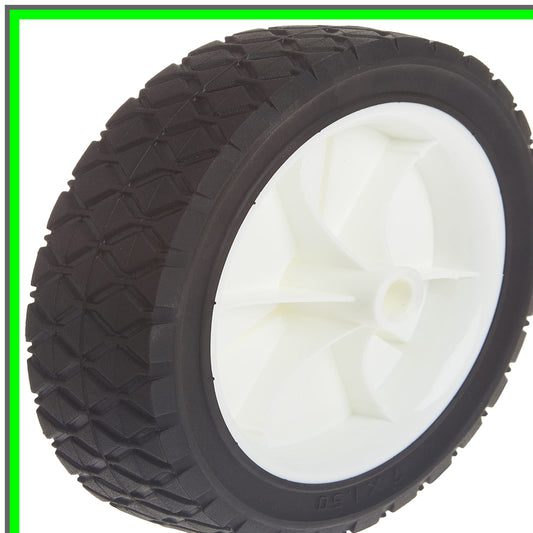 Versatile 7-Inch Diamond Tread Universal Wheel for Smooth Mobility
