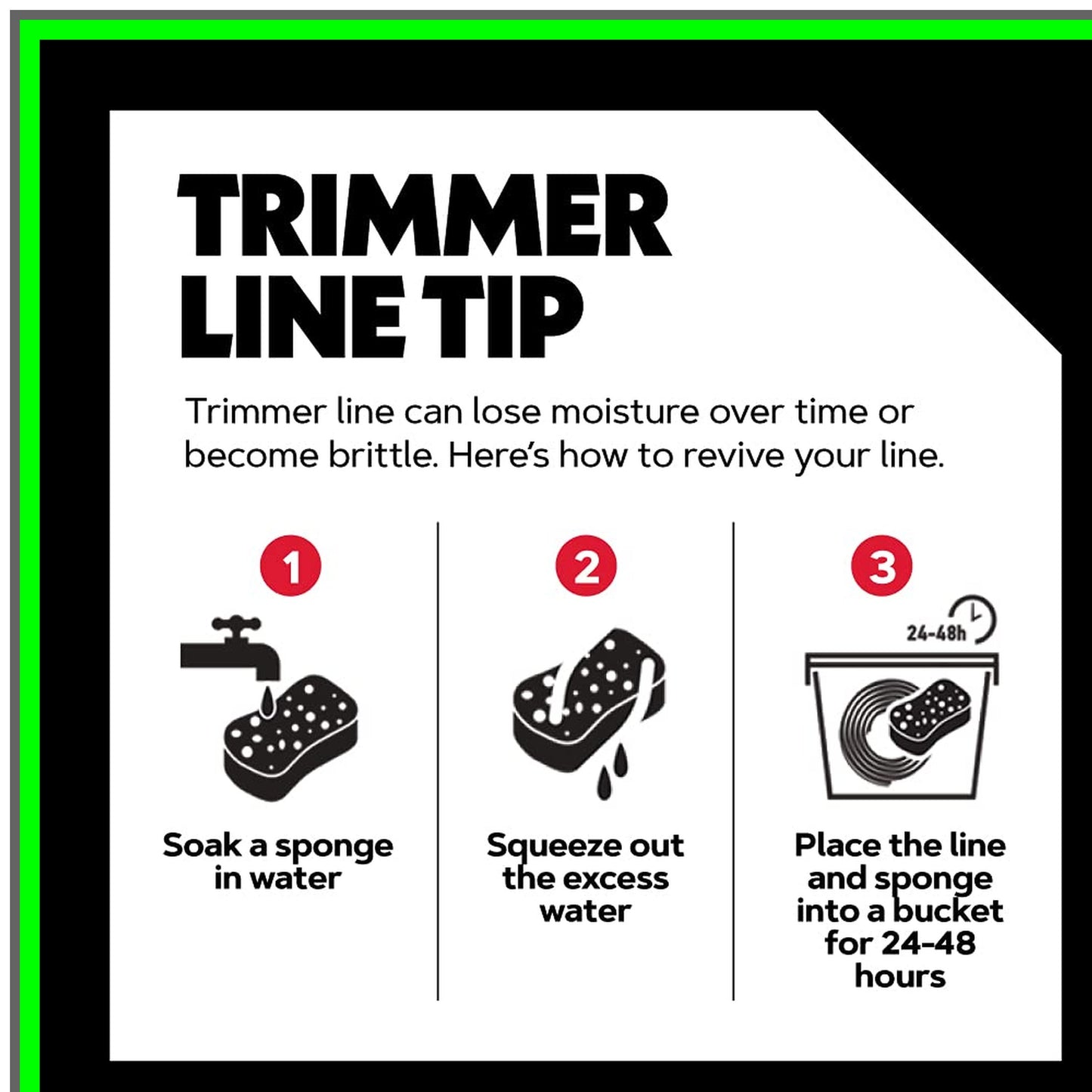 Gatorline 1-Pound Round Trimmer Line 0.080-Inch x 413-Feet for Whackers
