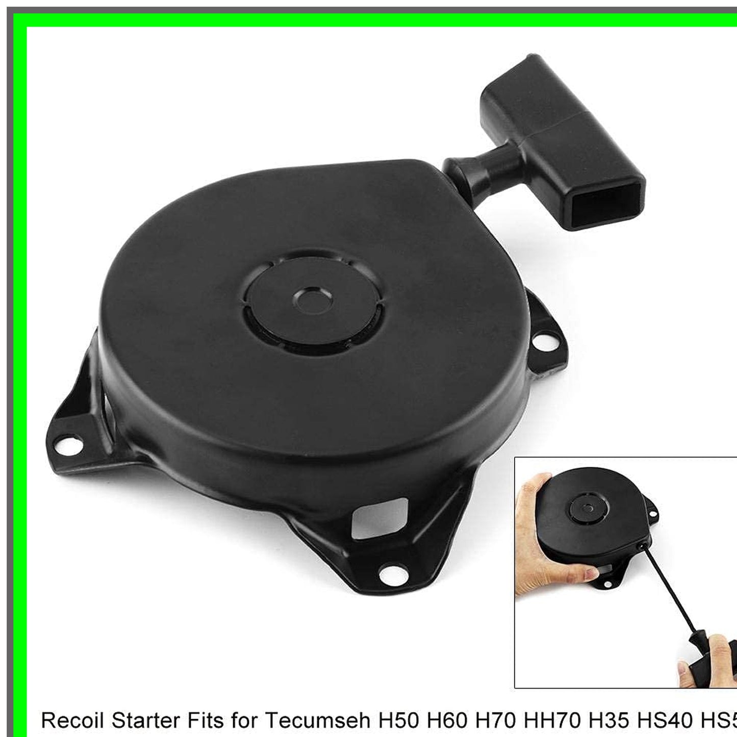 Tecumseh Pull Start Starter Assembly for H-Series Power Equipment