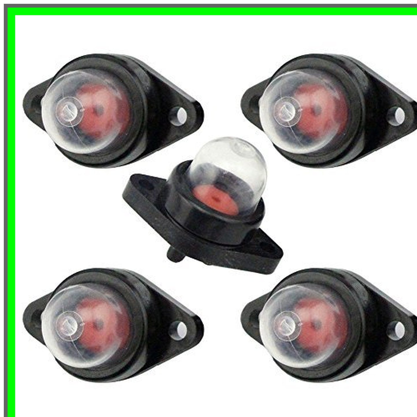 Snap-In Primer Bulb Pump Replacement for Poulan Chainsaws Pack of 5