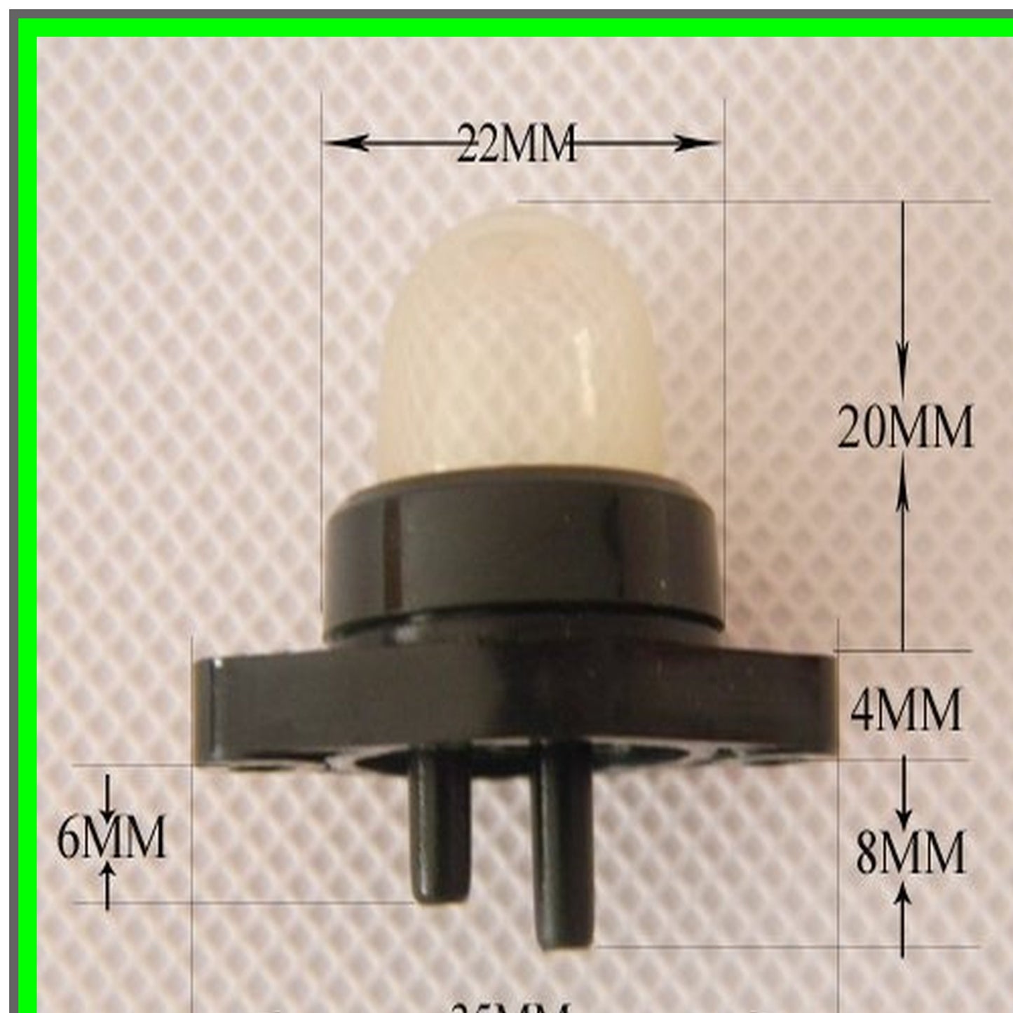 Snap-In Primer Bulb Pump Replacement for Poulan Chainsaws Pack of 5