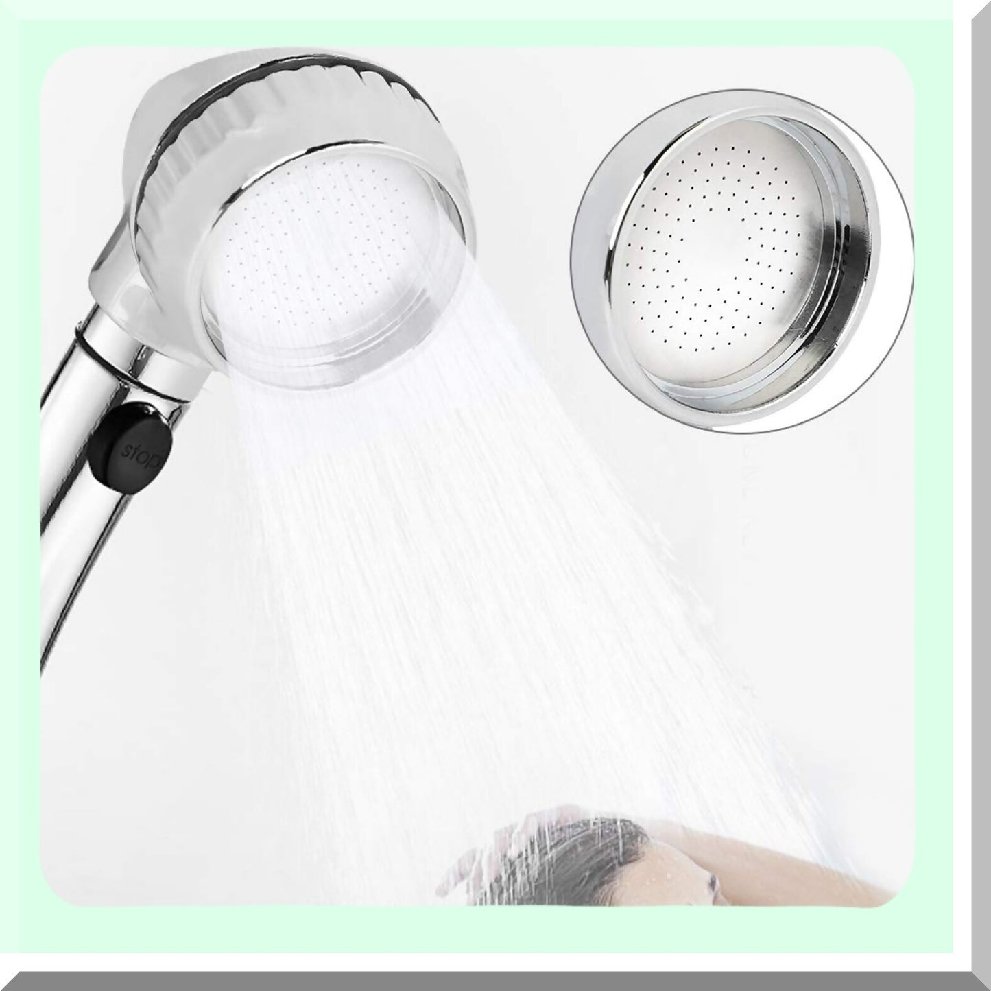 Pressurized Small Shower Head G1/2inch