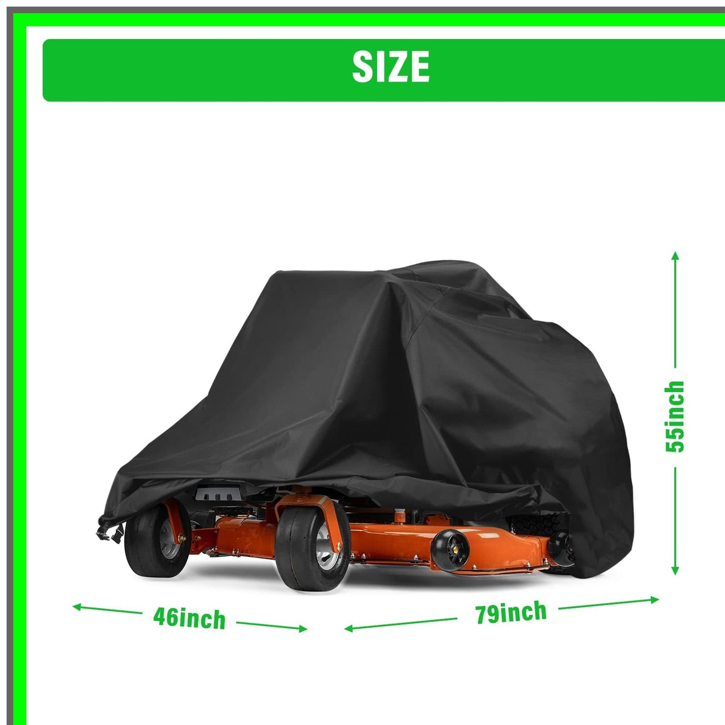 Universal Waterproof Zero Turn Mower Cover for Outdoor Protection