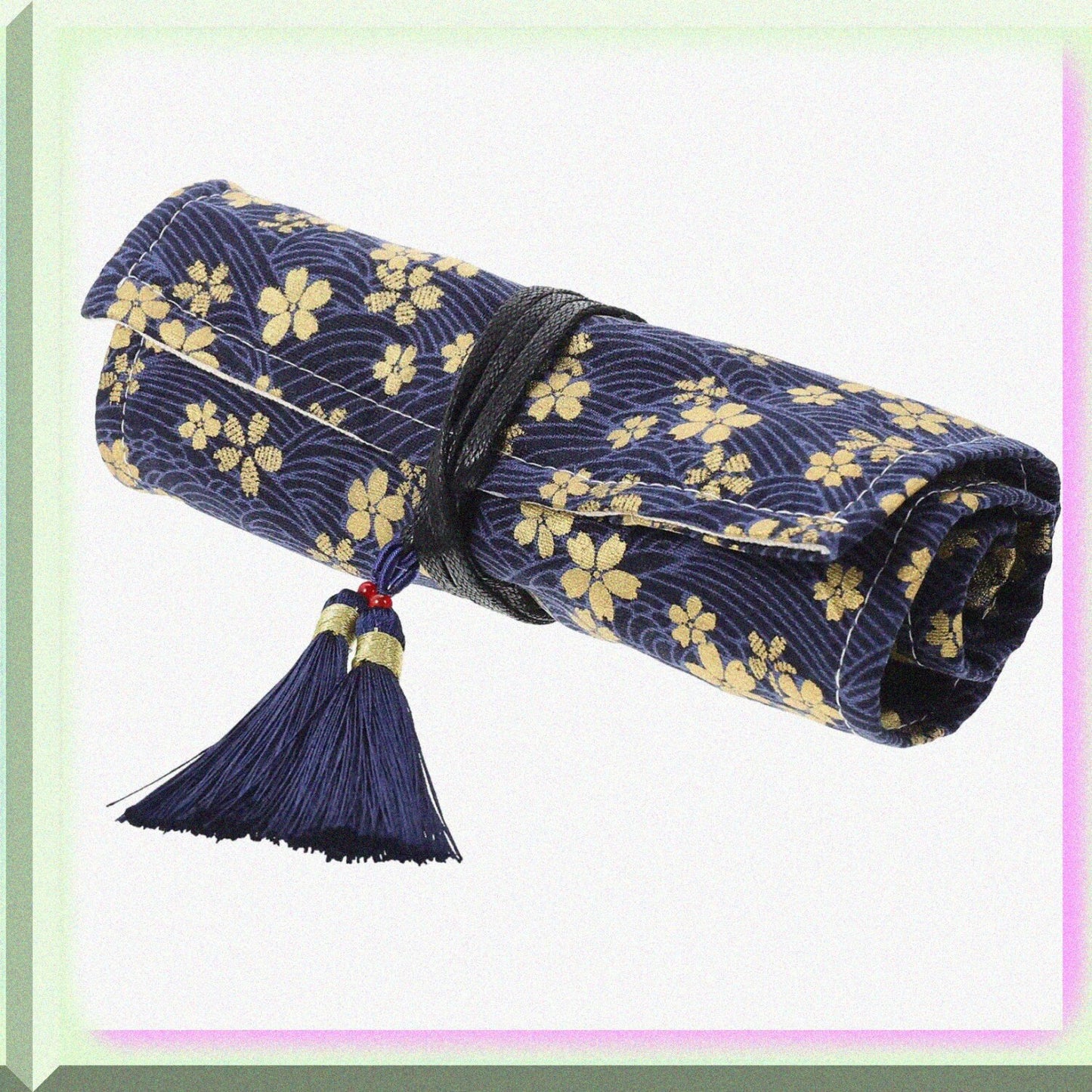 Crochet Hook Case Roll Up Bag 39.5x18cm