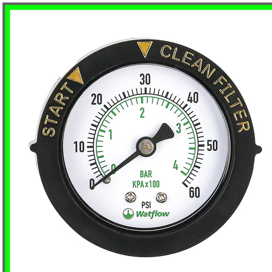 2-Inch Pool Filter Pressure Gauge for Accurate Water Monitoring
