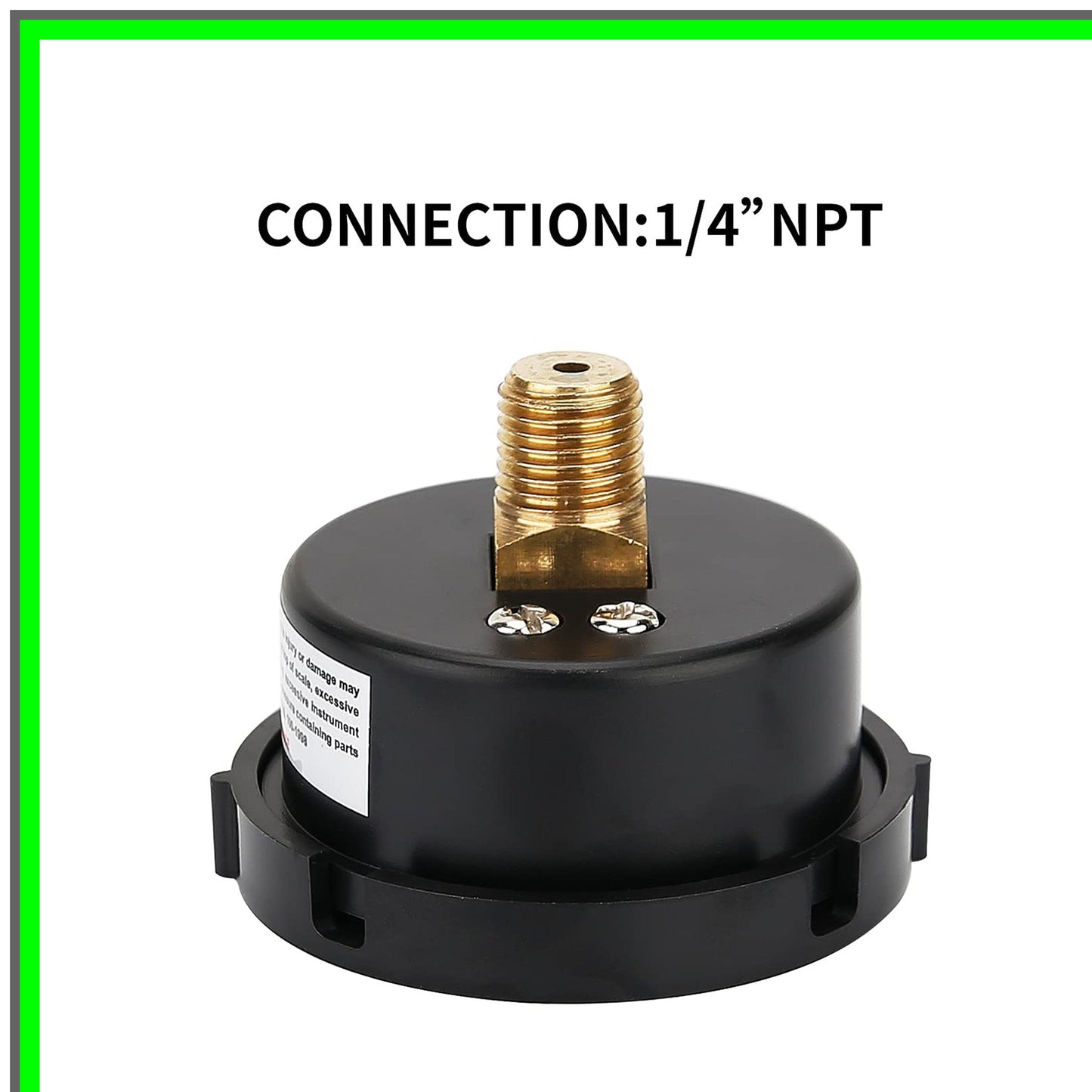 2-Inch Pool Filter Pressure Gauge for Accurate Water Monitoring