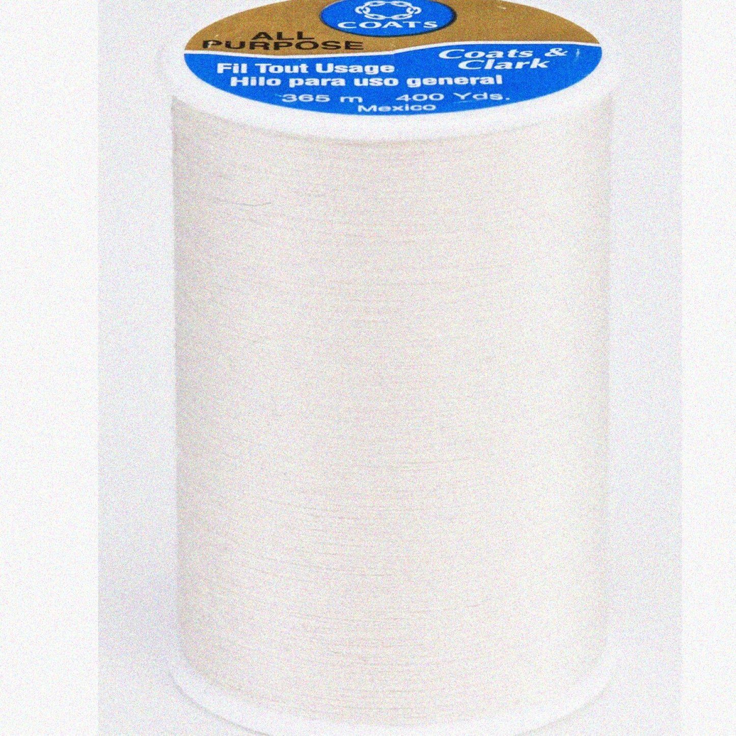 Dual Duty All-Purpose Natural Thread 400 Yard Spool