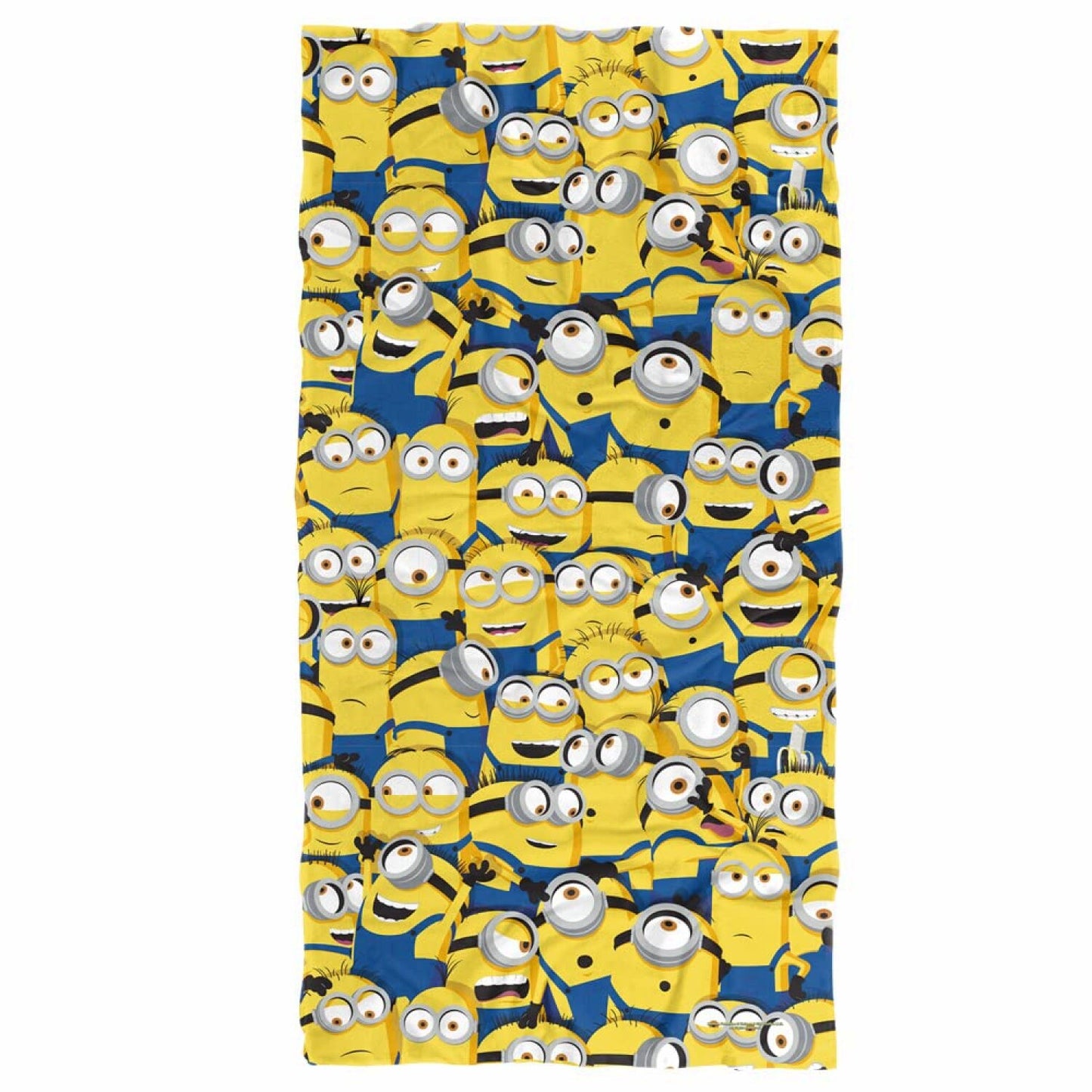 Minions Group Pattern Beach Towel 30"x60"