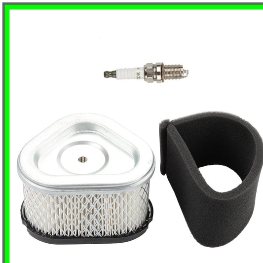 Command Pro Air Filter and Pre-Cleaner Spark Plug Set for Lawn Mowers