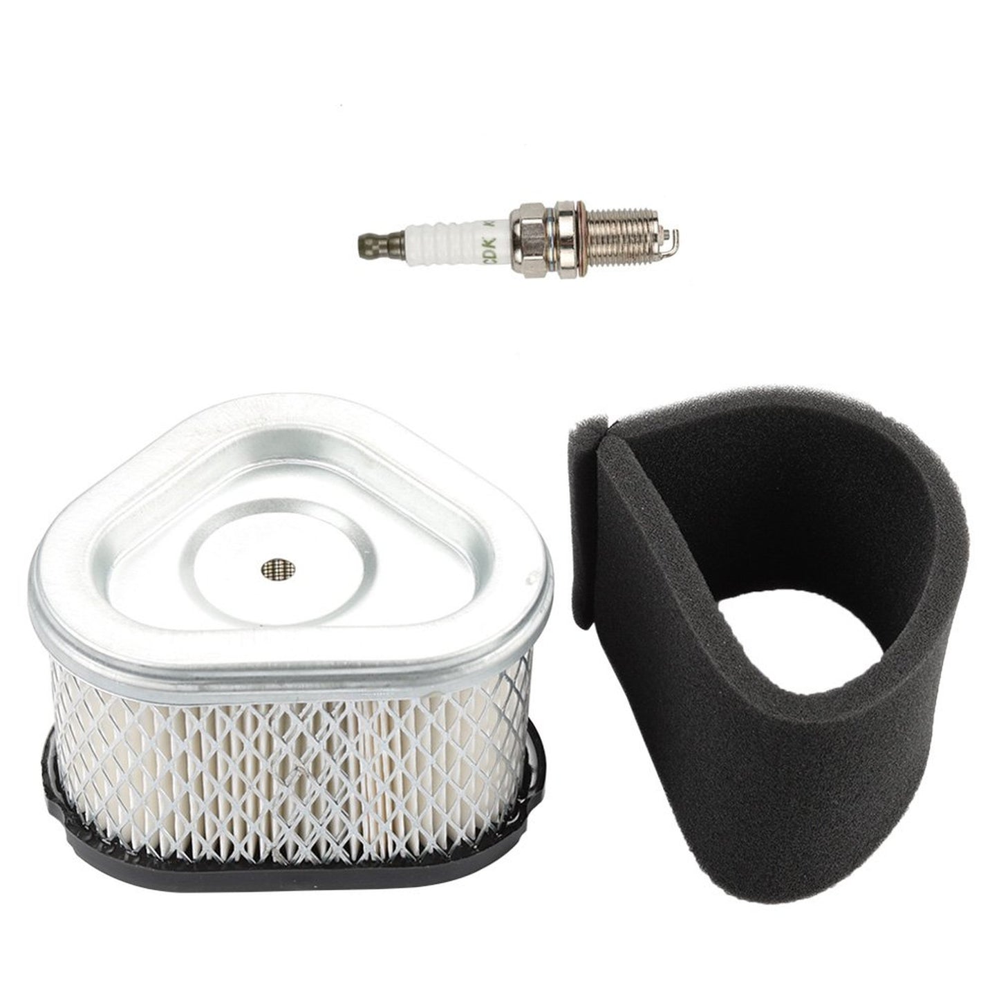 Command Pro Air Filter and Pre-Cleaner Spark Plug Set for Lawn Mowers