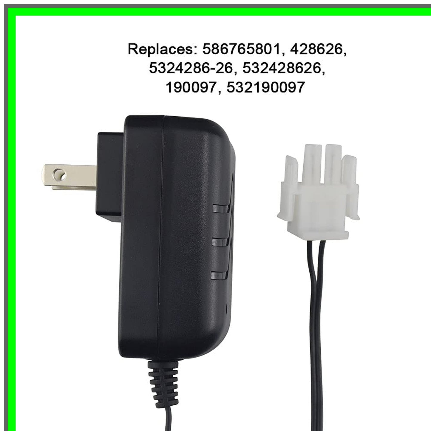 Husqvarna Compatible 12V Mower Battery Charger for Reliable Performance