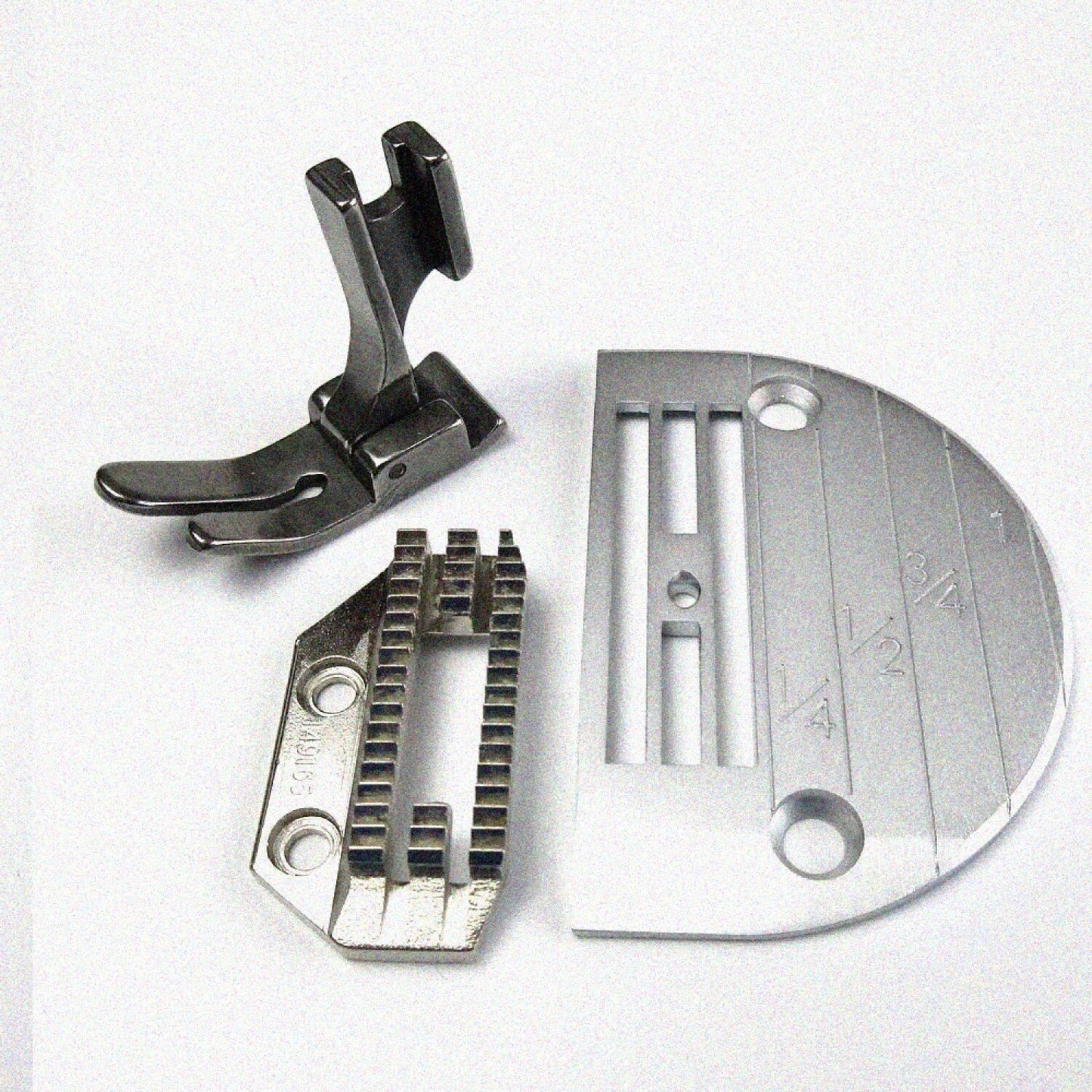 Heavy Duty Needle Plate Feed Dog Presser Foot Set