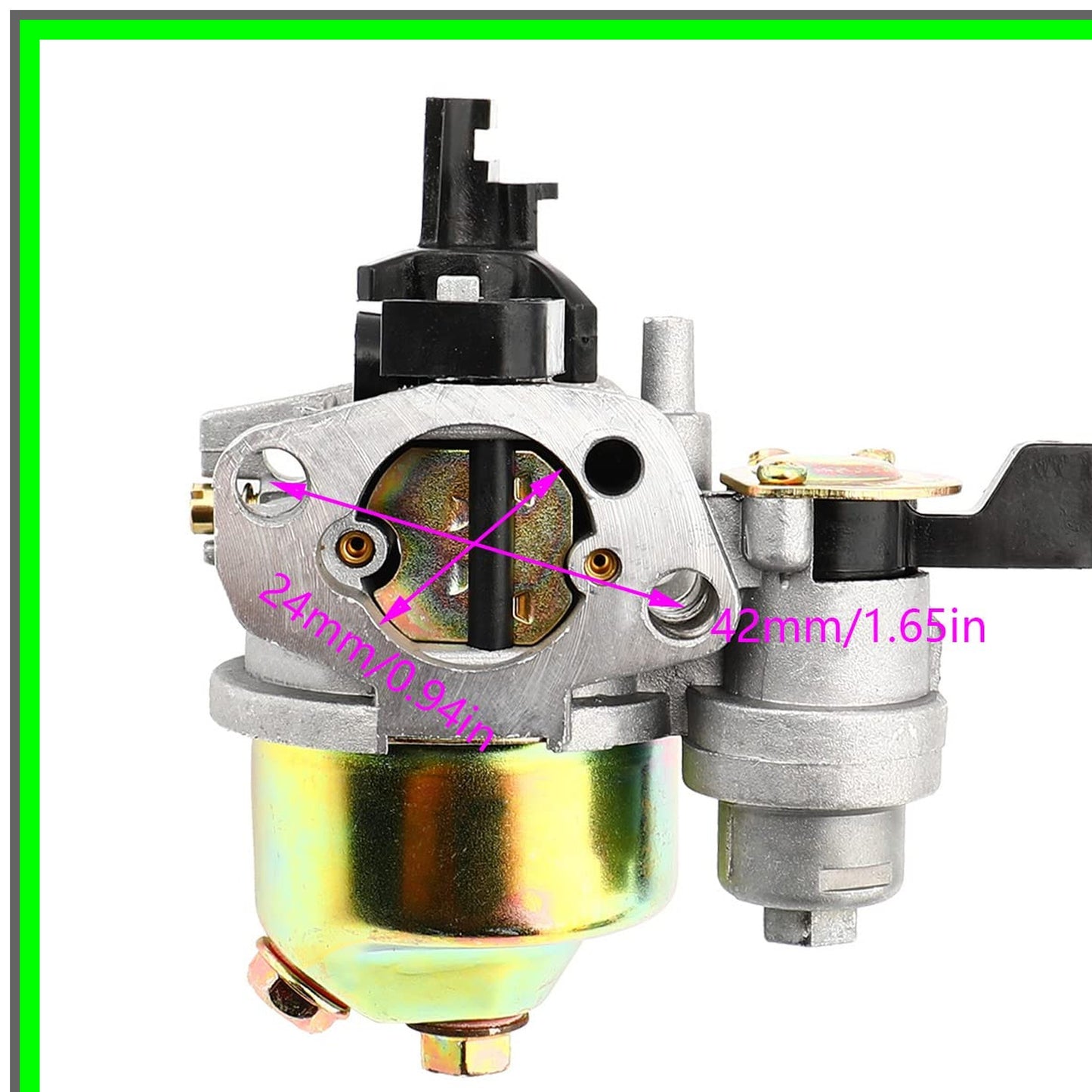 GX160 Carburetor Air Filter Spark Plug Kit for Honda and Predator Engines