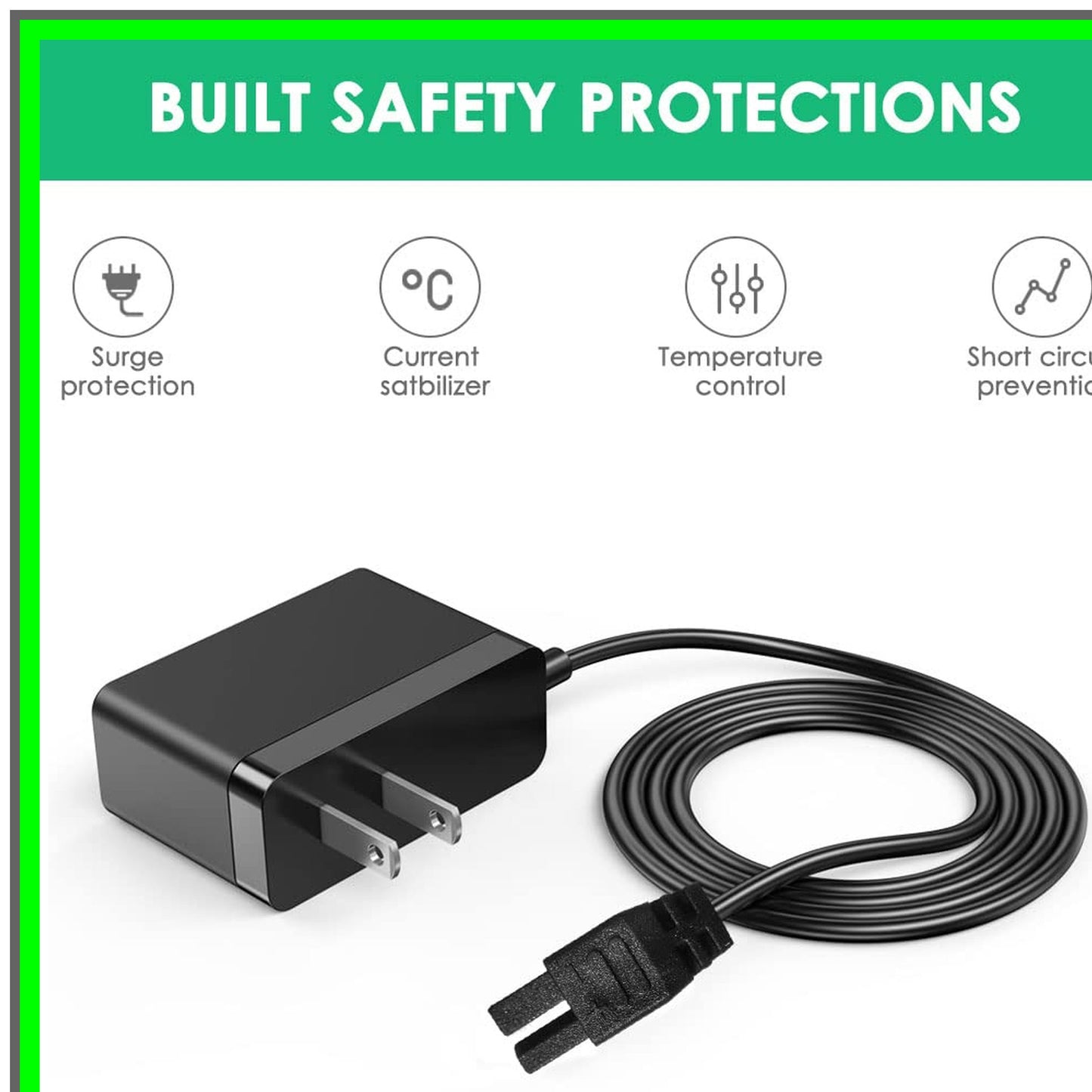 Efficient Replacement Charger for Sun Joe HJ604C Electric Mower Power Supply