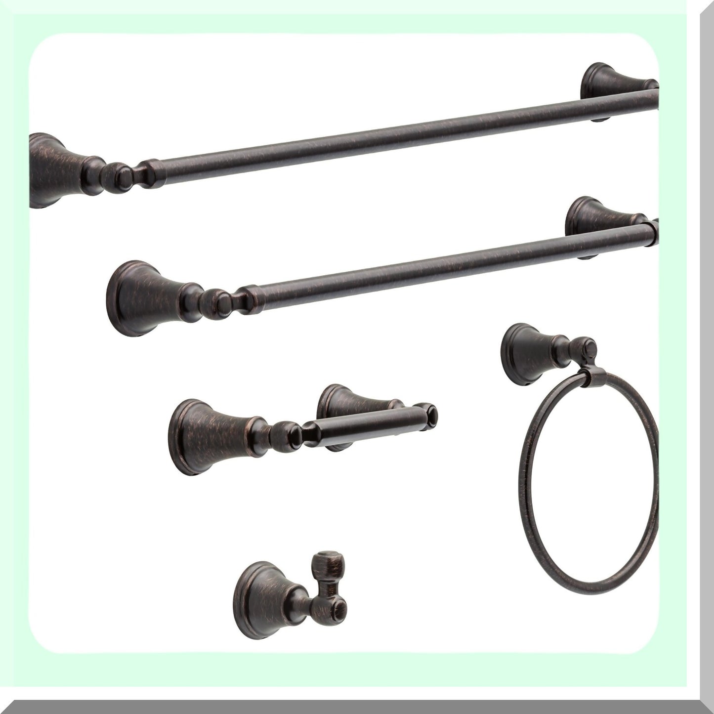 Woodhurst Towel Hook Venetian Bronze