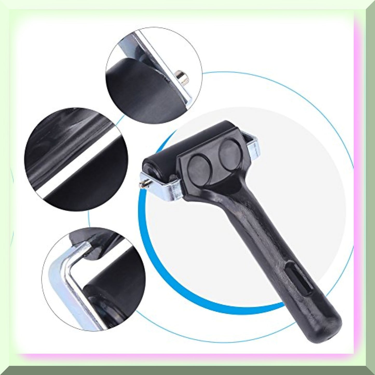 PrintPro Rubber Roller Kit 4 Pack 2.36 Inch