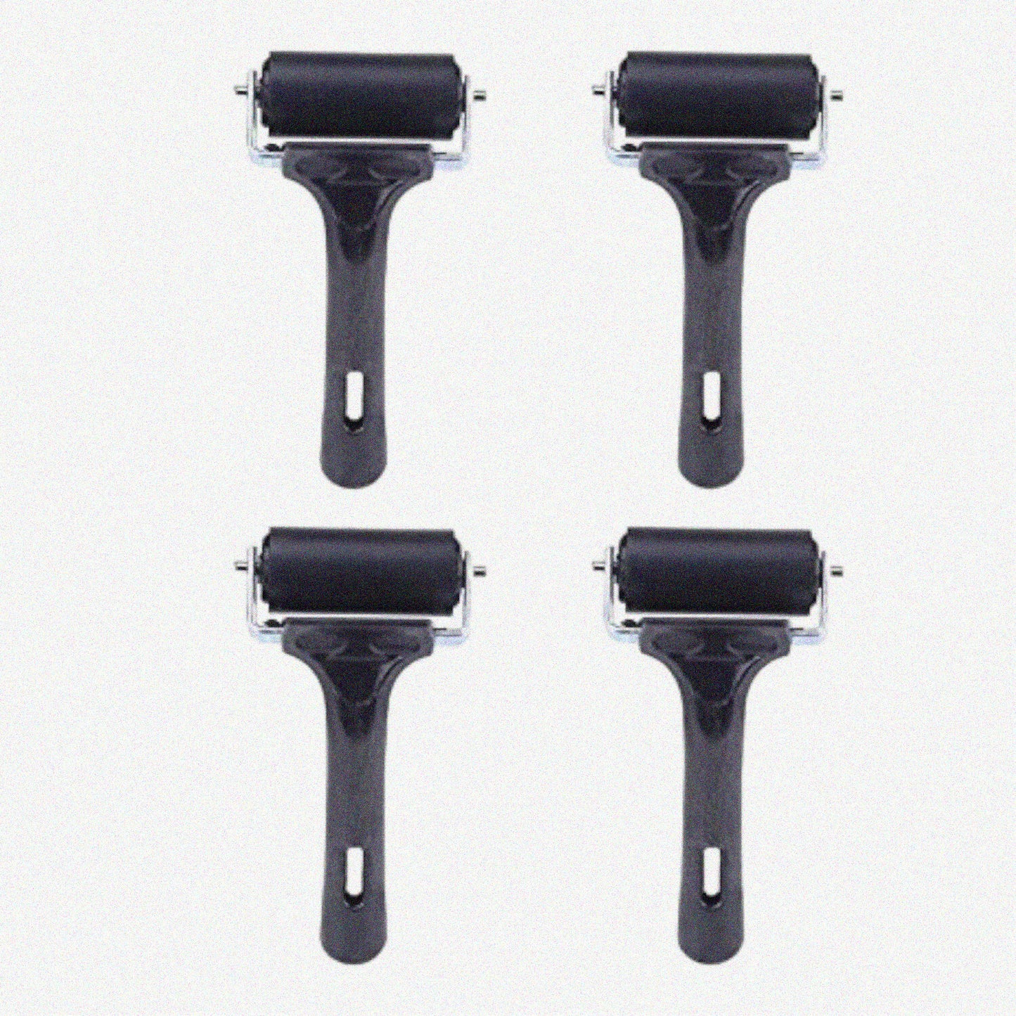 PrintPro Rubber Roller Kit 4 Pack 2.36 Inch