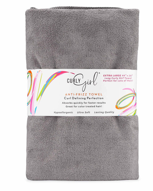 Extra Large Microfiber Hair Towel for Curly Hair